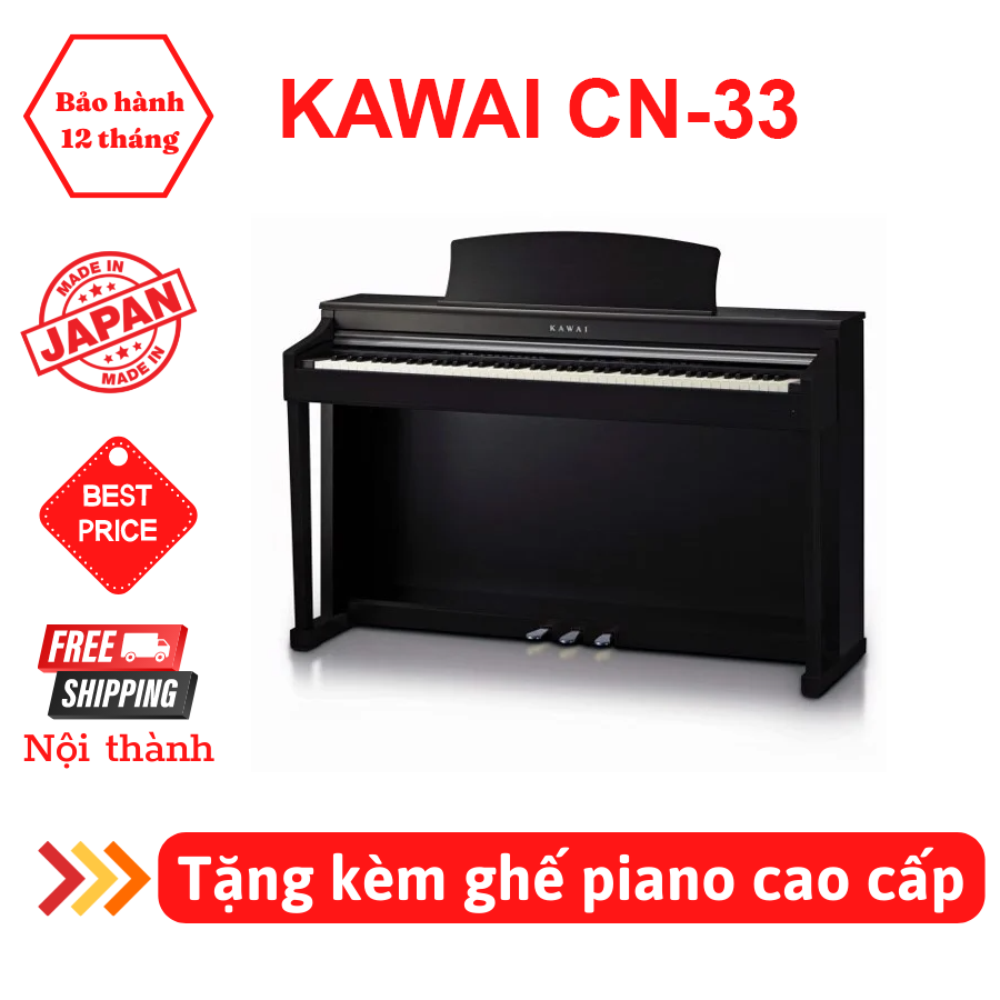 Đàn piano Kawai CN-33