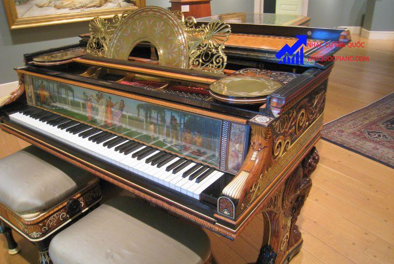 Kích thước đàn piano cơ