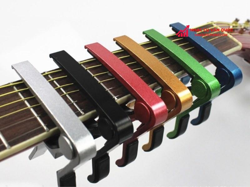 Tìm hiểu về cấu tạo của các loại Capo guitar