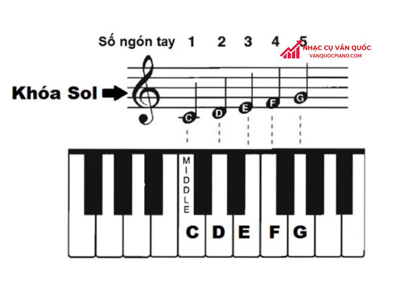 Cách đọc nốt nhạc piano của một bản nhạc