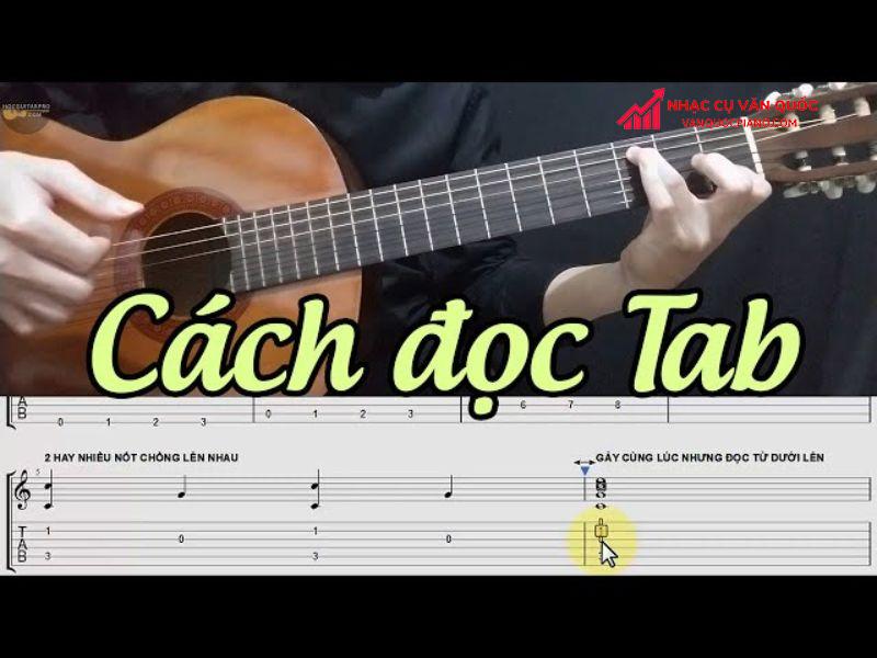 Học cách đọc Guitar Tab